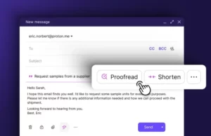 Proton Mail представив нового асистента для написання листів зі штучним інтелектом
